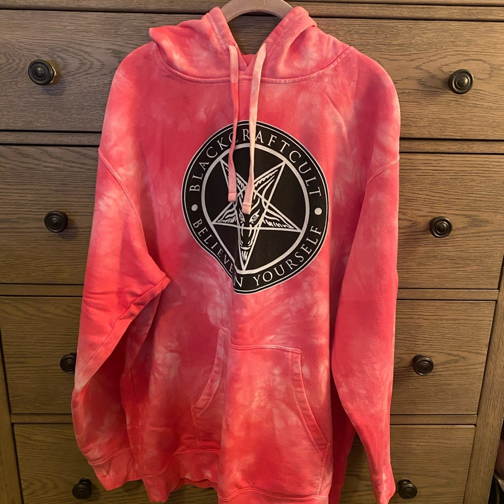 Blackcraft Cult Pink Tie-Dye Hoodie